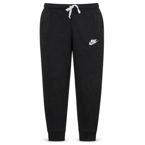 Nike Men's Black Jogger Sweatpants M Regular Fit Fleece Tapered