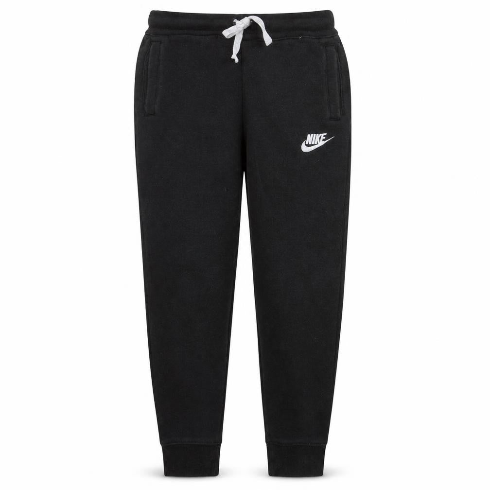 Nike Men's Black Jogger Sweatpants M Regular Fit Fleece Tapered