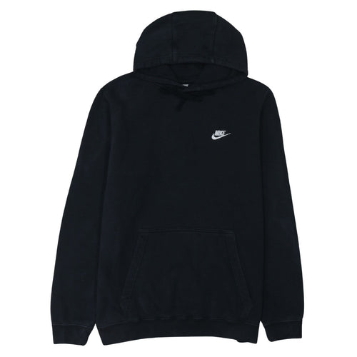 Nike Men's Black Pullover Hoodie L Fleece Sportswear