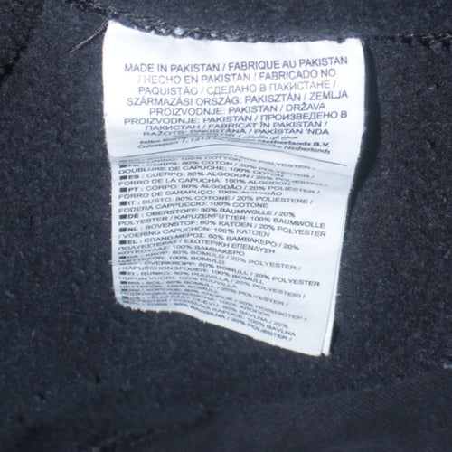 Nike Men's Black Pullover Hoodie L Fleece Sportswear