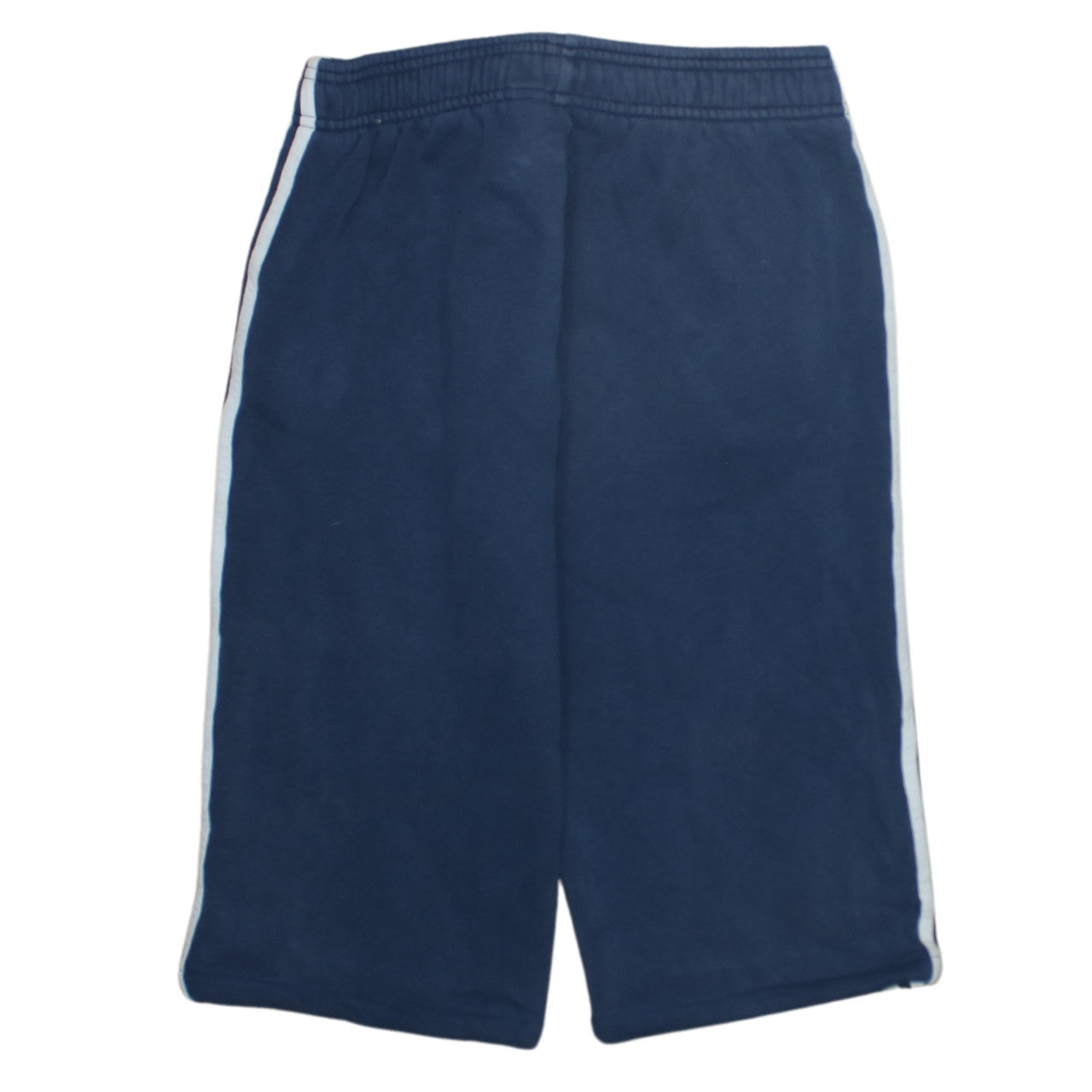 Adidas Boys Blue Athletic Shorts 13-14 Years Knit Cotton Blend Sportswear