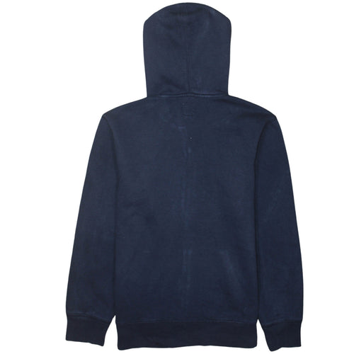 GAP Kids Boys Navy Blue Full Zip Hoodie XL (12-13 Years) Cotton Fleece