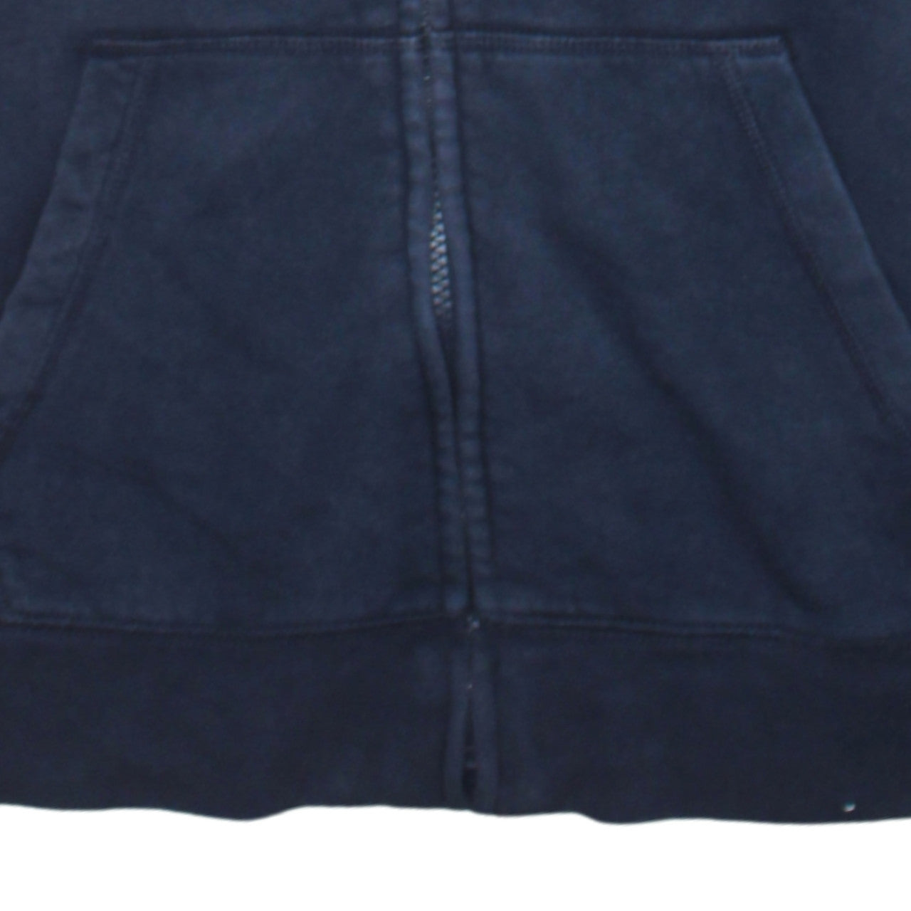 GAP Kids Boys Navy Blue Full Zip Hoodie XL (12-13 Years) Cotton Fleece