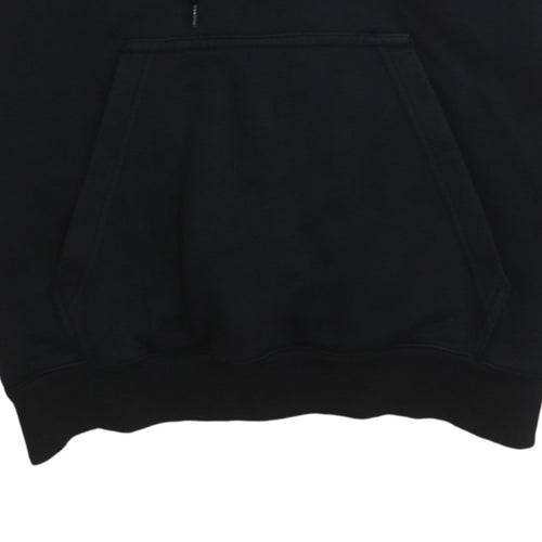 Adidas Men's Black Pullover Hoodie Size S Regular Fit Sportswear