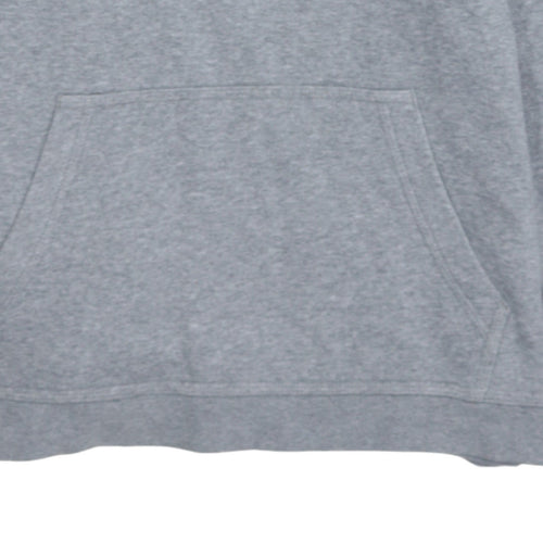 Nike Boys Grey XL Pullover Hoodie Standard Fit Fleece Sweatshirt