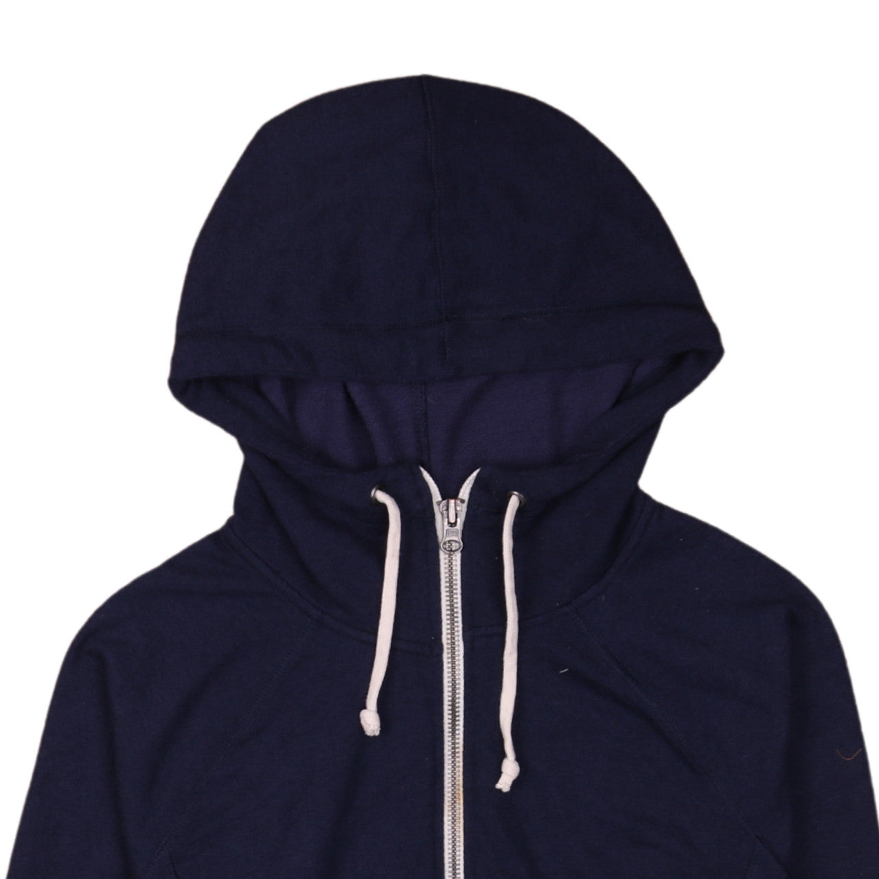 Champion Men's Blue Full Zip Hoodie XL Lightweight Cotton Blend
