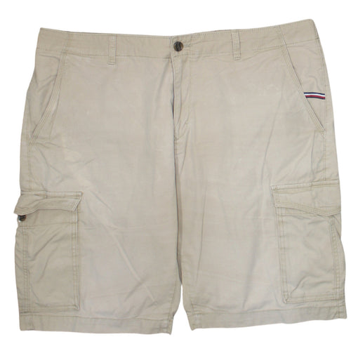 Tommy Hilfiger Men's Beige Cargo Shorts 40 Regular Fit Casual Summer