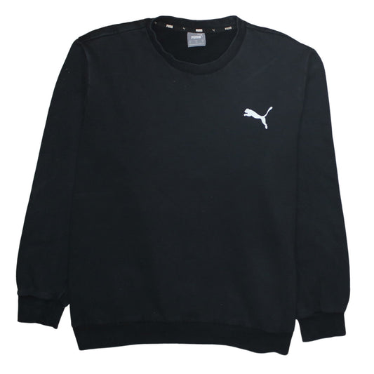 Puma Men's Black XL Crew Neck Pullover Sweatshirt