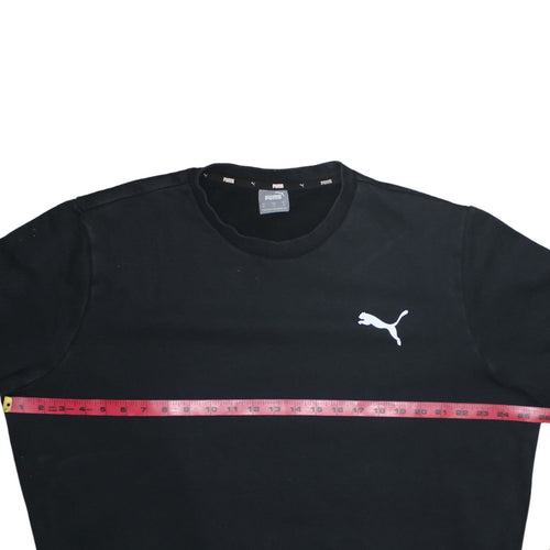 Puma Men's Black XL Crew Neck Pullover Sweatshirt