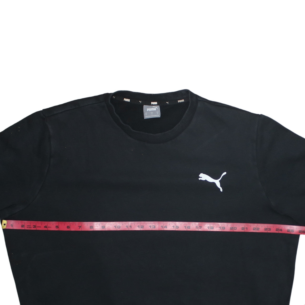 Puma Men's Black XL Crew Neck Pullover Sweatshirt
