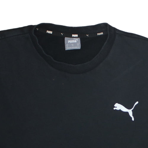 Puma Men's Black XL Crew Neck Pullover Sweatshirt