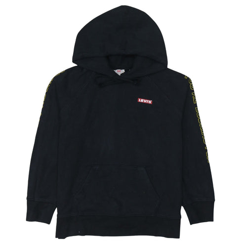 Levi's Men's Black Star Wars Pullover Hoodie M Graphic Logo