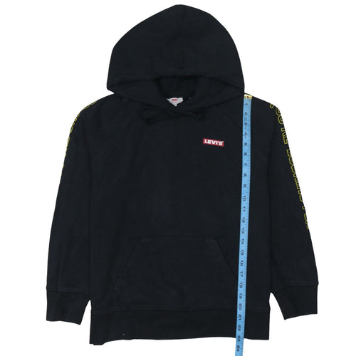 Levi's Men's Black Star Wars Pullover Hoodie M Graphic Logo