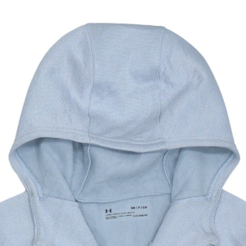 Under Armour Men Grey Small Full Zip ColdGear Hoodie Jacket