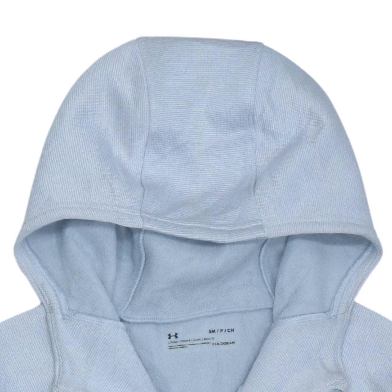 Under Armour Men Grey Small Full Zip ColdGear Hoodie Jacket