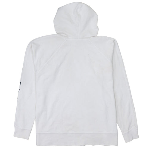 Nike Men’s White Pullover Hoodie Dri-Fit Logo Sportswear Size S