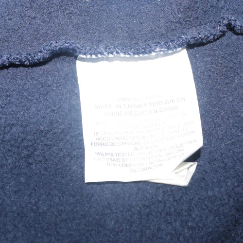 Nike Men's Blue Full Zip Hoodie Medium Fleece Sweatshirt