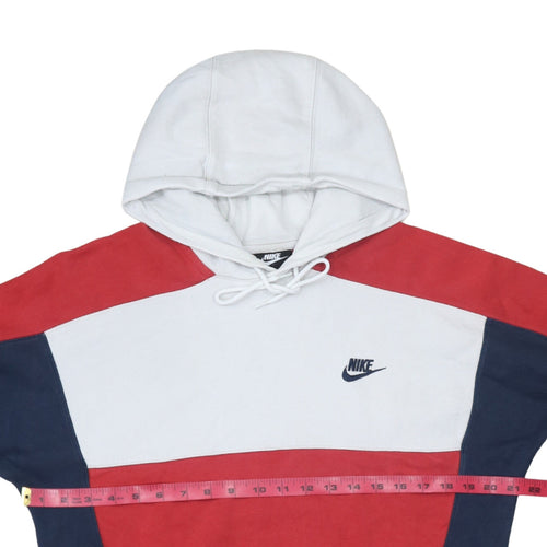Nike Men's Multicoloured Pullover Hoodie Small Fleece Sportswear