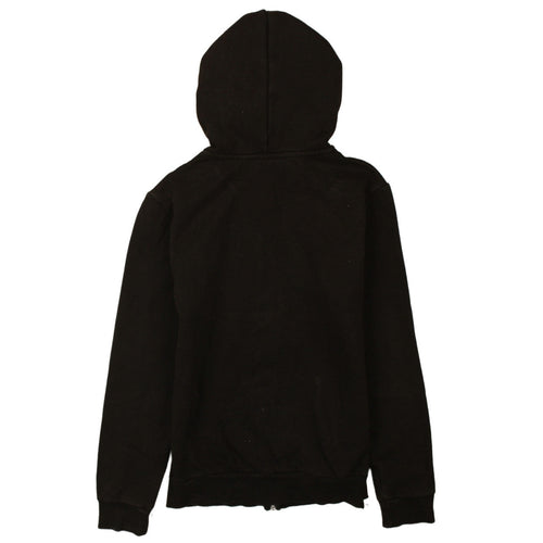 Puma Womens Black Full Zip Hoodie Size 10 Classic Fit