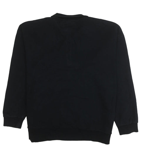 Adidas Women’s Black 1/2 Zip Pullover Sweatshirt L 16-18 Athletic