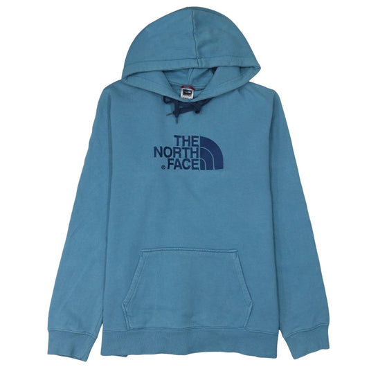 The North Face Women’s Blue Hoodie XL Pullover Cotton Logo Casual