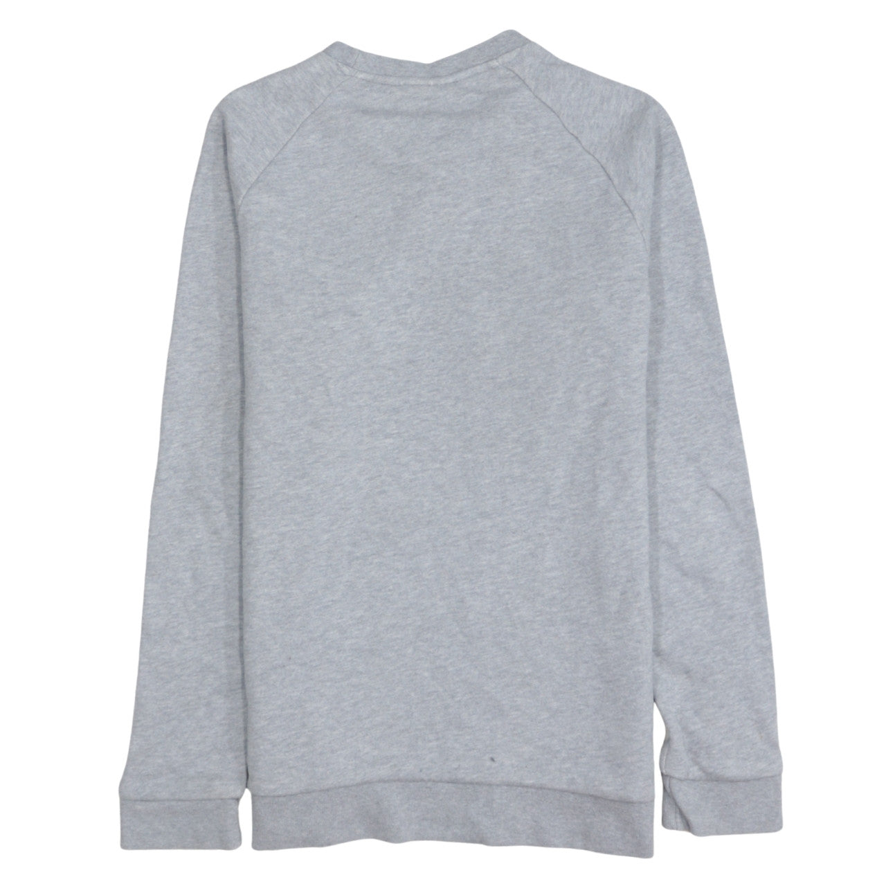 Adidas Men’s Grey Crew Neck Logo Sweatshirt XS Regular Fit