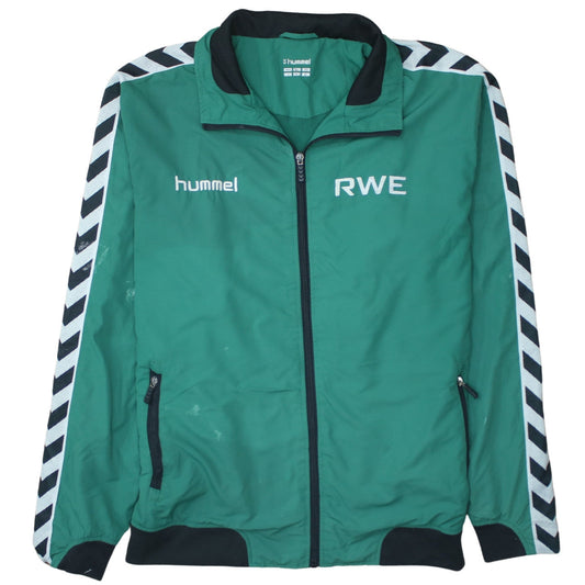 Hummel Men's Green XL Sports Training Full Zip Jacket