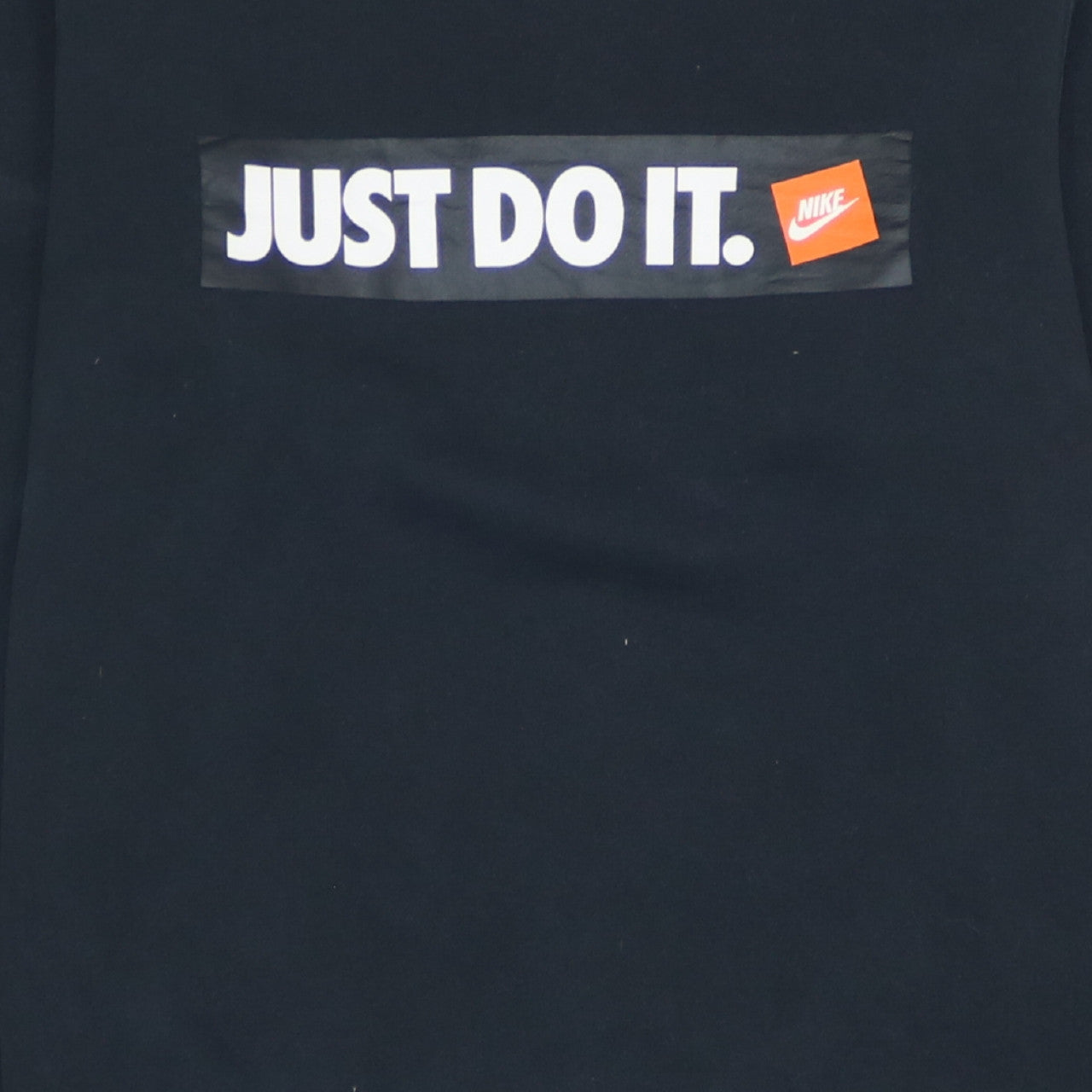 Nike Men's Black Just Do It Pullover Crew Neck Sweatshirt Size S