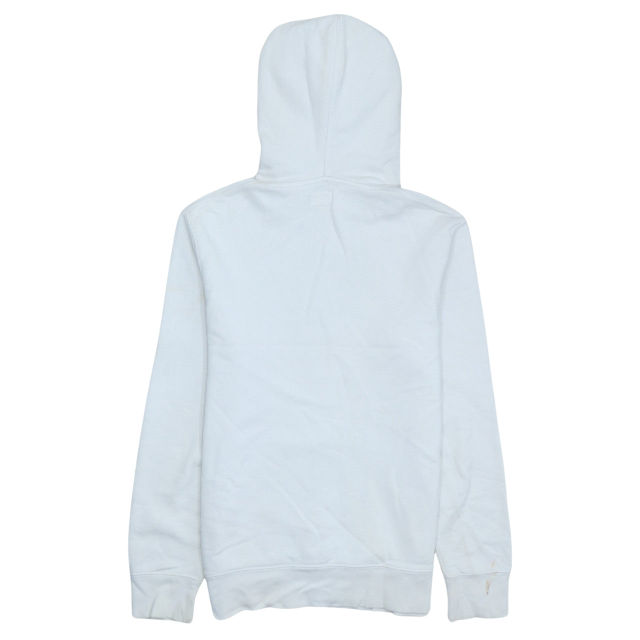 Levi's Men's White Small Pullover Hoodie with Logo Print