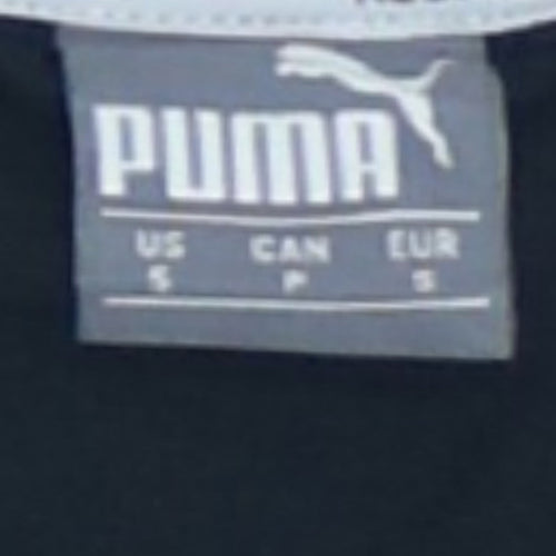 Puma Women’s Black Small Full Zip Hoodie Sweatshirt