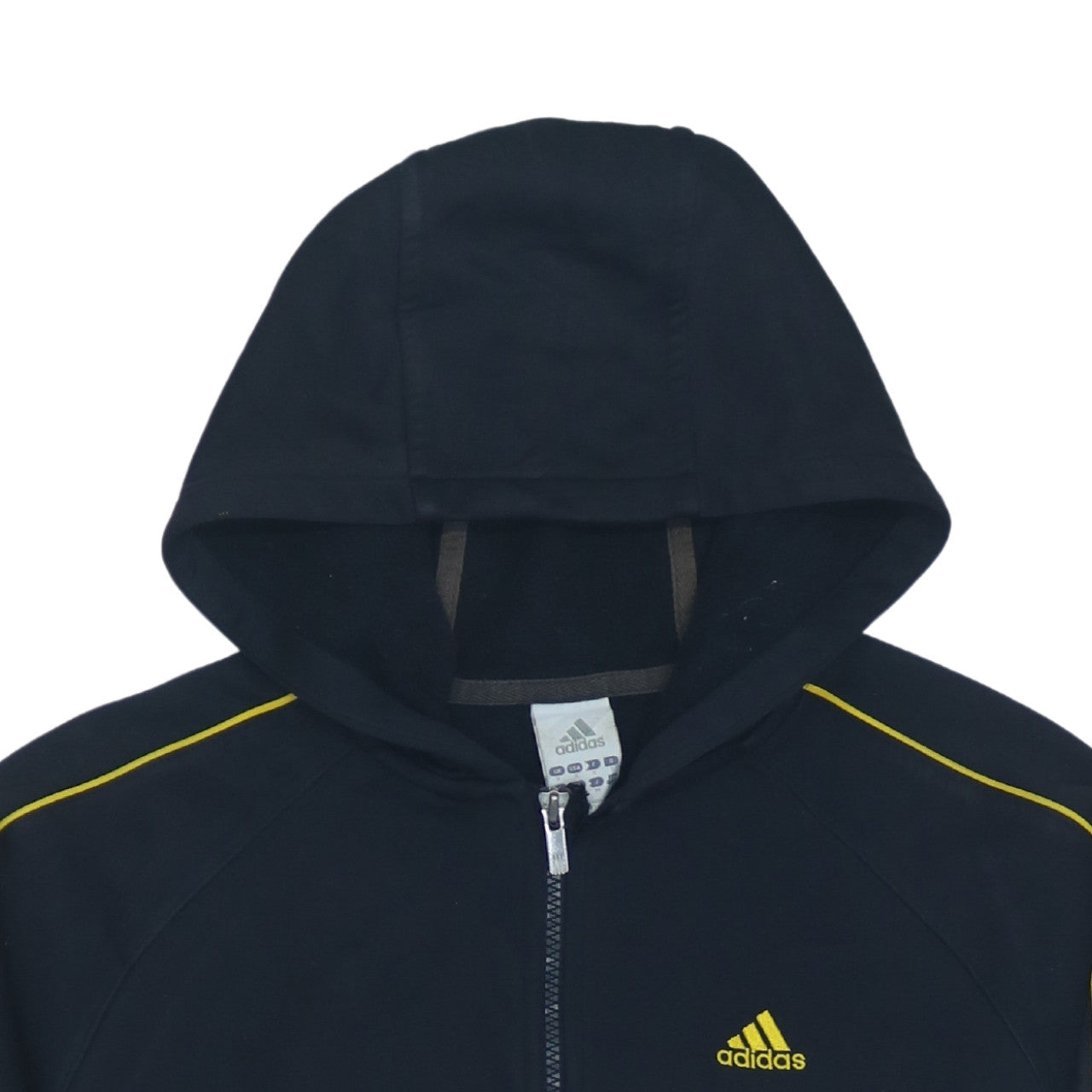 Adidas Men's Black Full Zip Hoodie Size S Sports Style