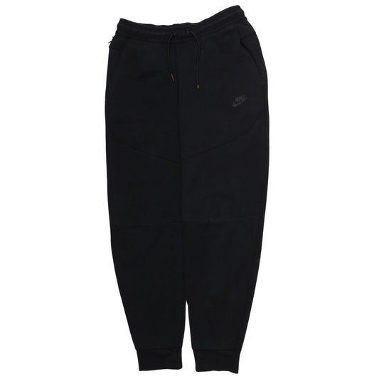 Nike Men Black Jogger Sweatpants Tapered Fleece M