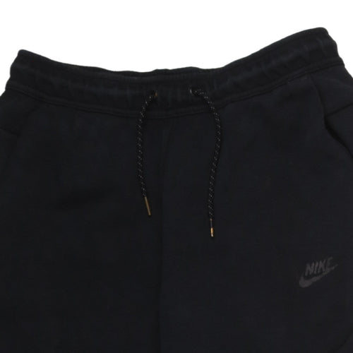 Nike Men Black Jogger Sweatpants Tapered Fleece M