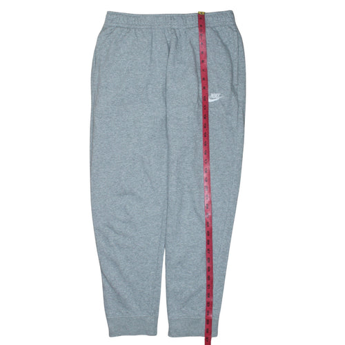Nike Men's Grey M Regular Fit Tapered Sweatpants