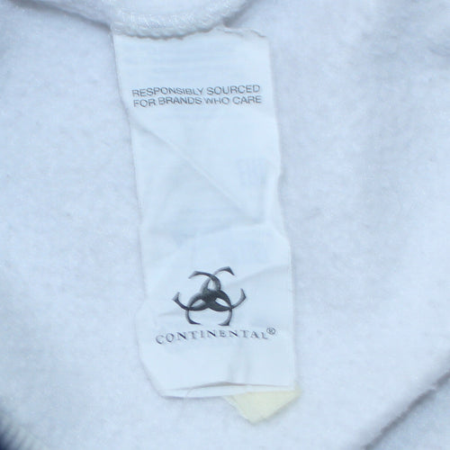 Slaycold Apparel Men's White XL Pullover Hoodie Dragon Graphic