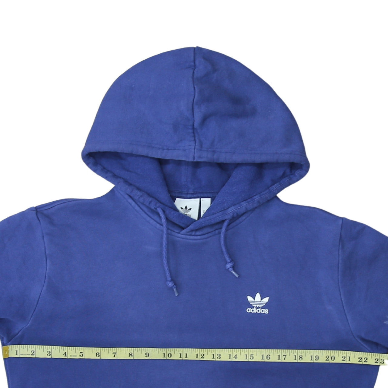 Adidas Mens Blue Pullover Hoodie Sweatshirt M Regular Fit