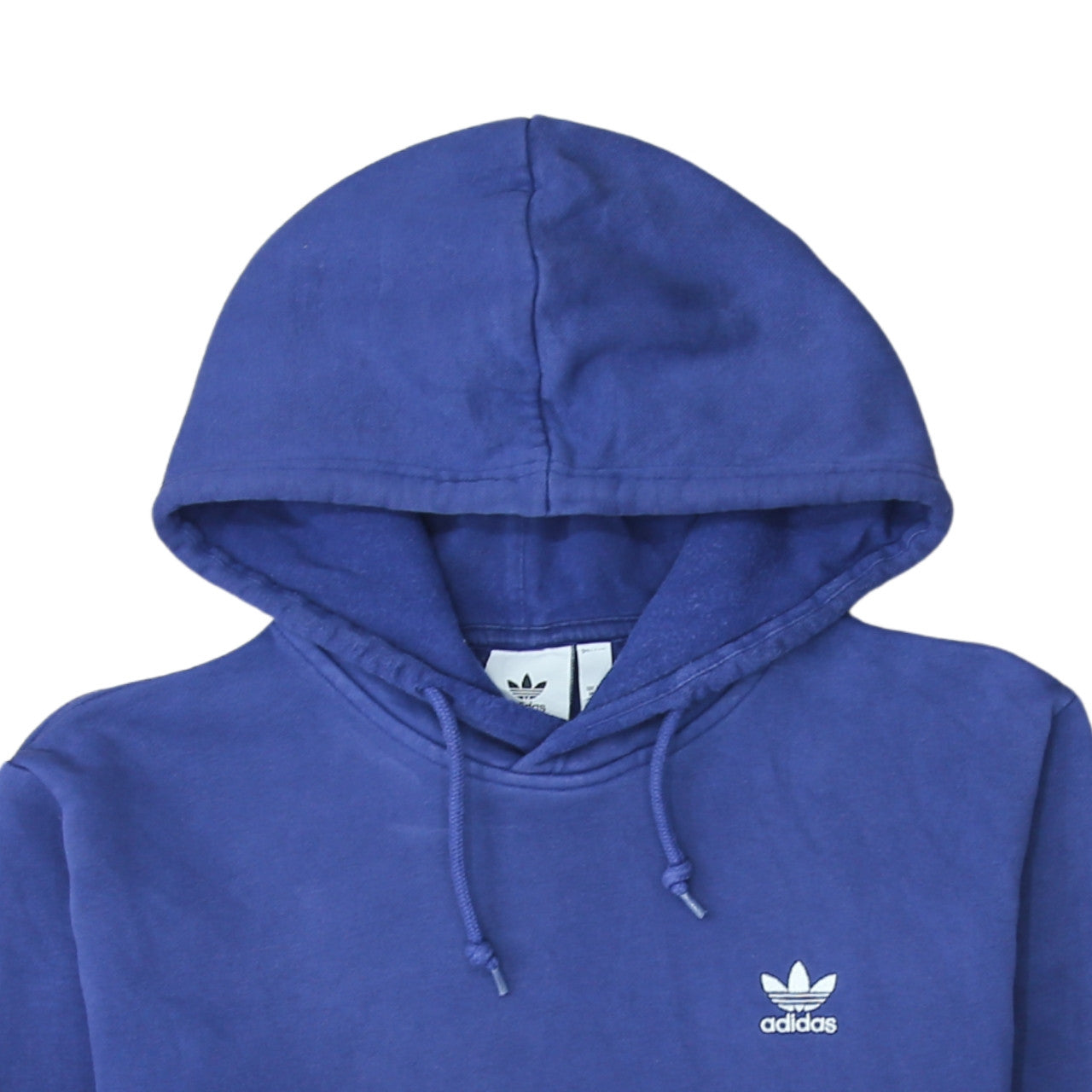 Adidas Mens Blue Pullover Hoodie Sweatshirt M Regular Fit