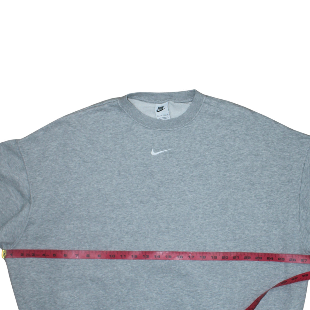 Nike Men's Grey XS Pullover Sweatshirt Crew Neck Fleece