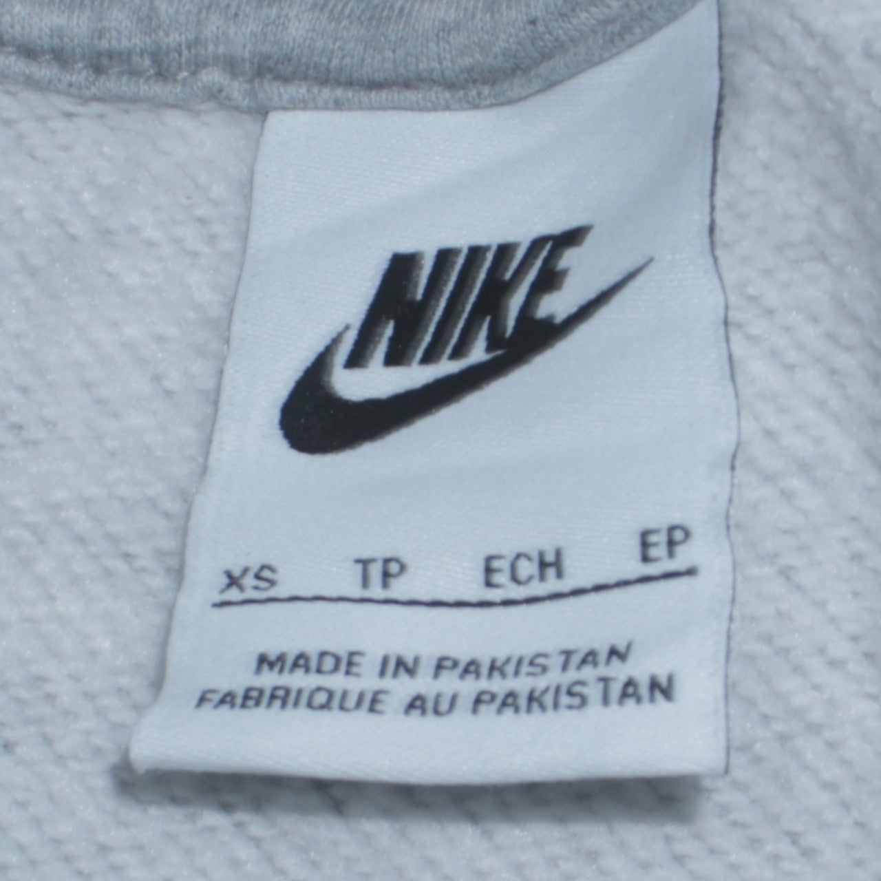 Nike Men's Grey XS Pullover Sweatshirt Crew Neck Fleece