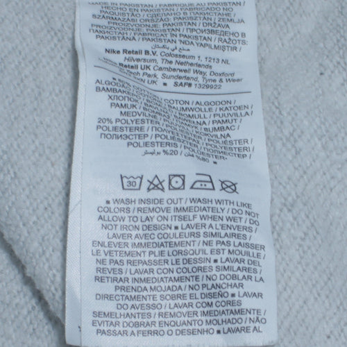 Nike Men's Grey XS Pullover Sweatshirt Crew Neck Fleece