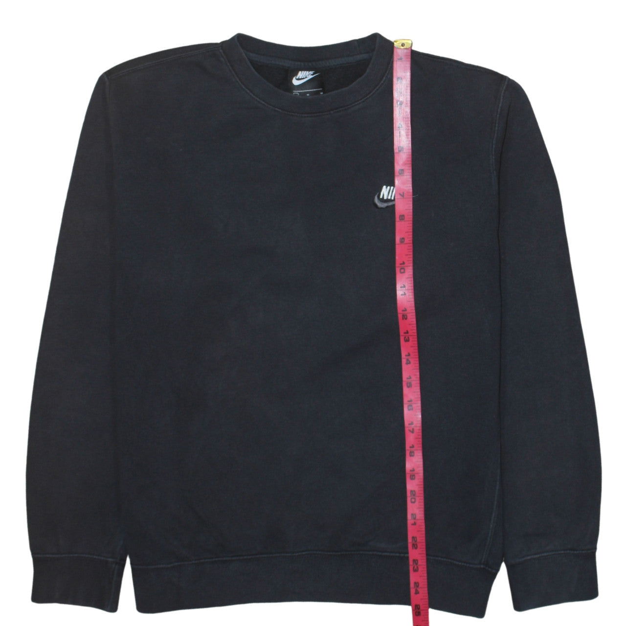 Nike Men's Black Crew Neck Pullover Sweatshirt M Regular Fit