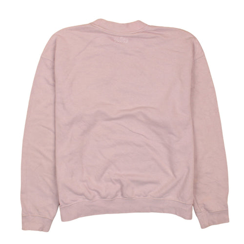 Nike Women Pink XS Crew Neck Pullover Sweatshirt Dri-Fit Logo