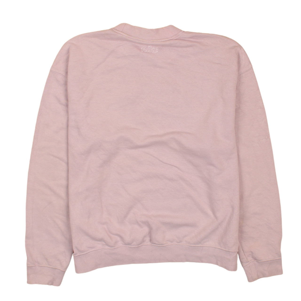 Nike Women Pink XS Crew Neck Pullover Sweatshirt Dri-Fit Logo