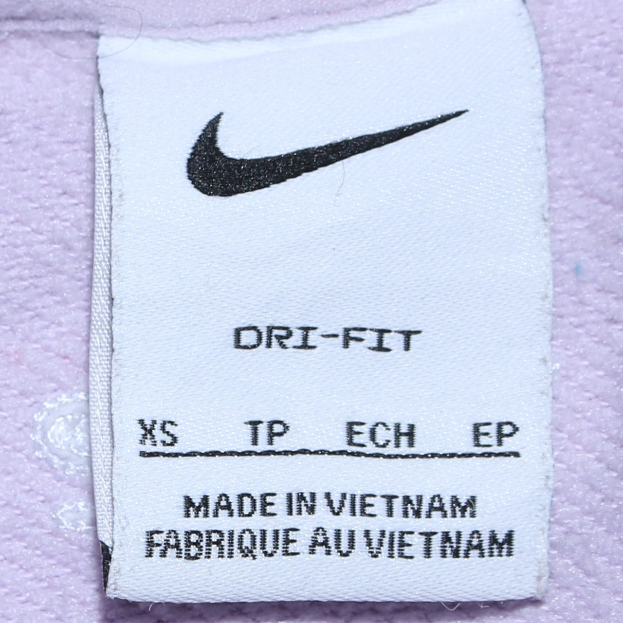 Nike Women Pink XS Crew Neck Pullover Sweatshirt Dri-Fit Logo