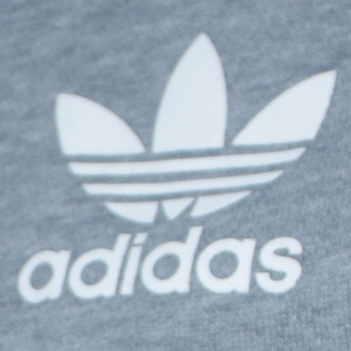 Adidas Mens Grey Full Zip Hoodie XS Sportswear Jacket