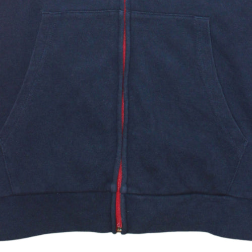 Champion Boys Red Blue Colourblock Full Zip Hoodie Size 15-16 Years