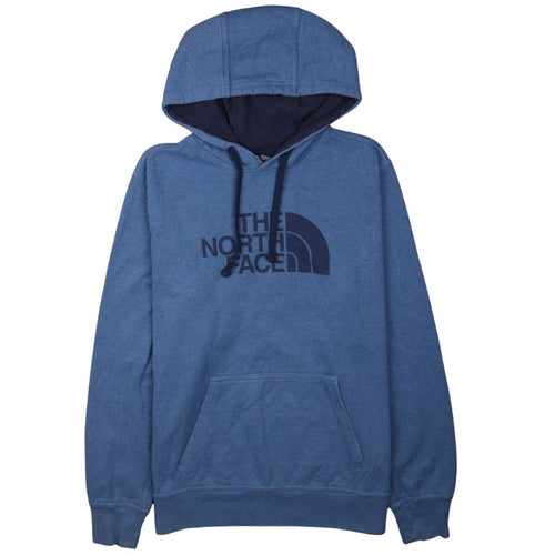 The North Face Men's Blue Pullover Logo Hoodie Size M Regular