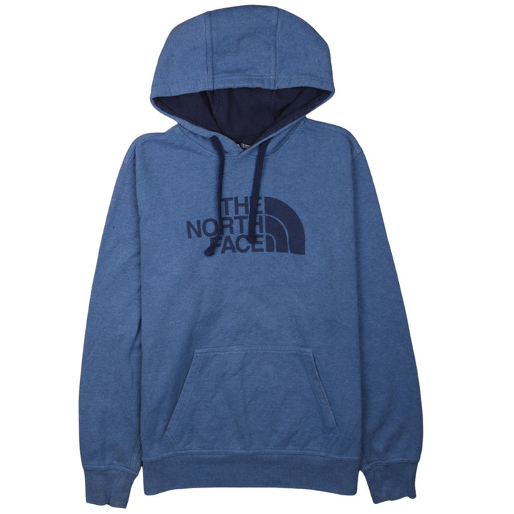 The North Face Men's Blue Pullover Logo Hoodie Size M Regular