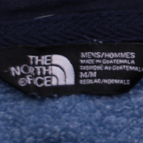 The North Face Men's Blue Pullover Logo Hoodie Size M Regular