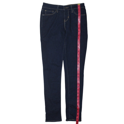 Levi's Women's Blue 711 Skinny Jeans Size 26 Mid Rise Denim